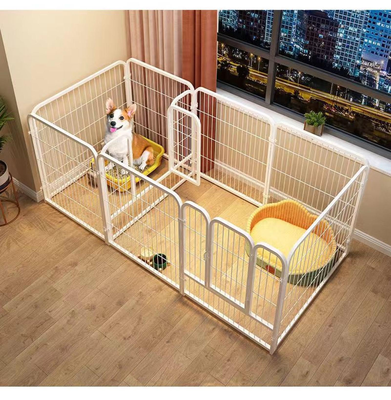 Amazon.co.jp: ペットサークル 猫用・犬用 パネル 自由にレイアウト
